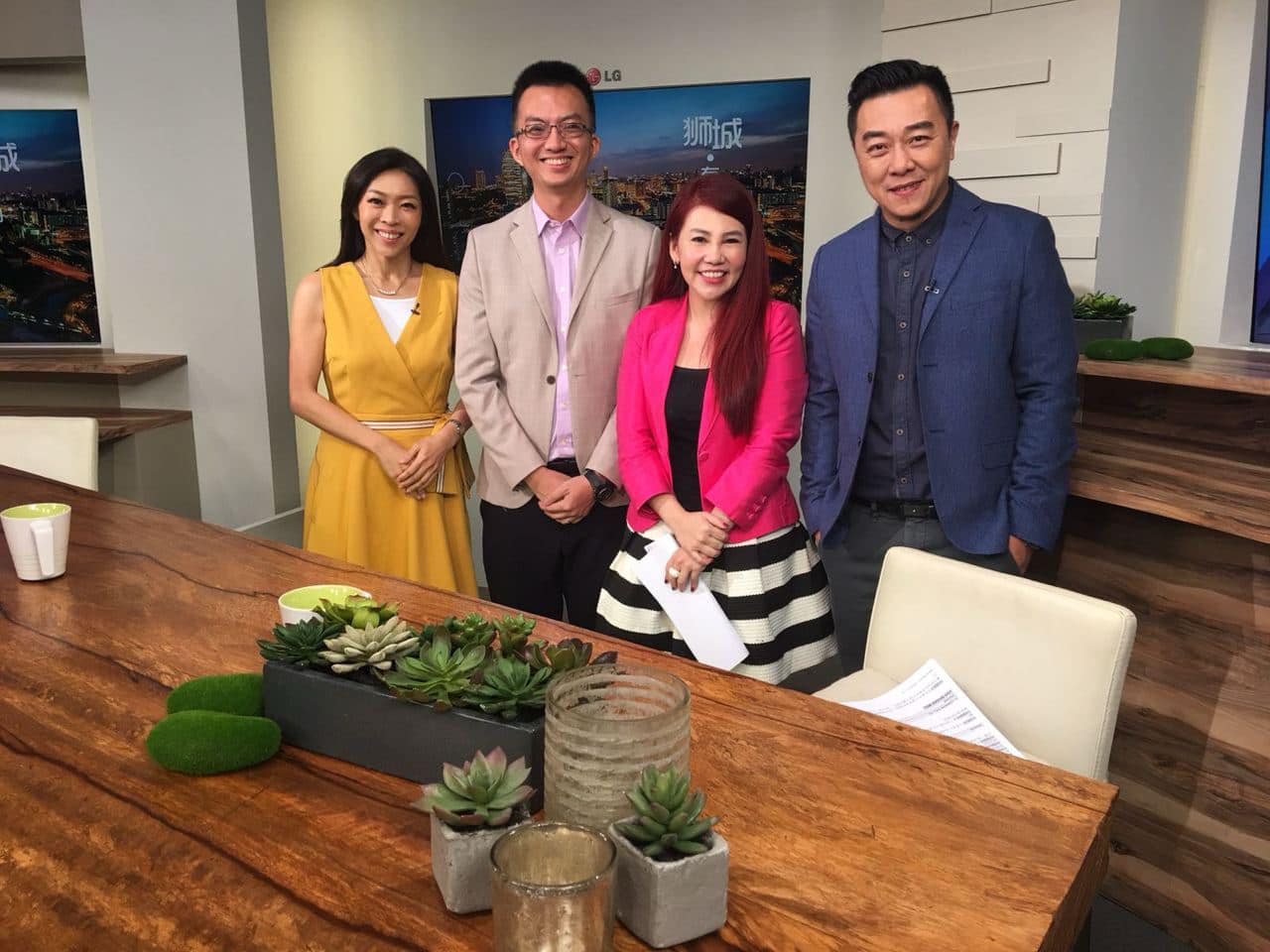 Channel 8 狮城有约 TV appearance